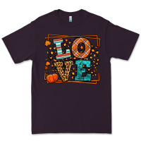 Plum Fall Autumn Leopard Love Premium Tee - LillyAllenDesigns