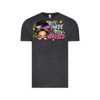 Vintage Black 80s made 90s raised messy bun Vintage Tee - texasbilliewilder