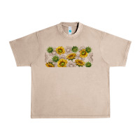 French Oak summer with sunflowers Urban Heavy Tee - TumblerDesignByShophia