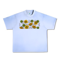 Grape Ice summer with sunflowers Urban Heavy Tee - TumblerDesignByShophia