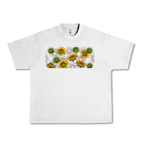 Lunar Rock summer with sunflowers Urban Heavy Tee - TumblerDesignByShophia