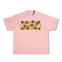 Salmon summer with sunflowers Urban Heavy Tee - TumblerDesignByShophia