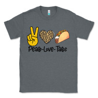 Charcoal Heather Peare Love Tacos Classic Tee - Bettercallsaul