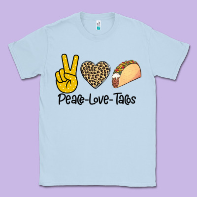 Peare Love Tacos Classic Tee Designed By Bettercallsaul