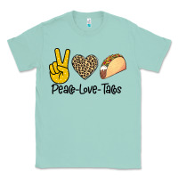 Seafoam Peare Love Tacos Classic Tee - Bettercallsaul