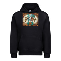 Black just pray mousepad Urban Hoodie - BarkalooDesign