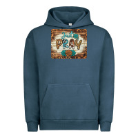 Pigment Midnight Navy just pray mousepad Urban Hoodie - BarkalooDesign