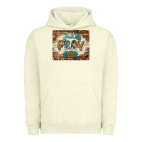Pigment Pistachio just pray mousepad Urban Hoodie - BarkalooDesign