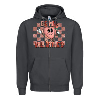 Smoke Be My Valentines Zipper Hoodie - CowhideDigitalArt