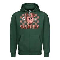 Sports Green Be My Valentines Zipper Hoodie - CowhideDigitalArt