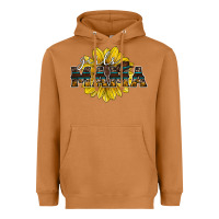 Meerkat girls mama sunflower Heavyweight Hoodie - RacoonDesign
