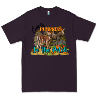 Plum Fall Cutest Pumpkin In The Patch Deer Premium Tee - LillyAllenDesigns