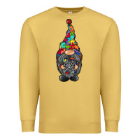 Antique Gold gnome autism Premium Sweatshirt - RacoonDesign