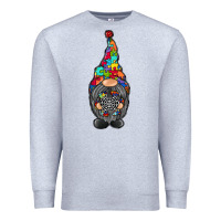Heather Grey gnome autism Premium Sweatshirt - RacoonDesign