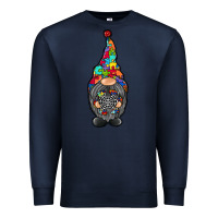 Navy gnome autism Premium Sweatshirt - RacoonDesign