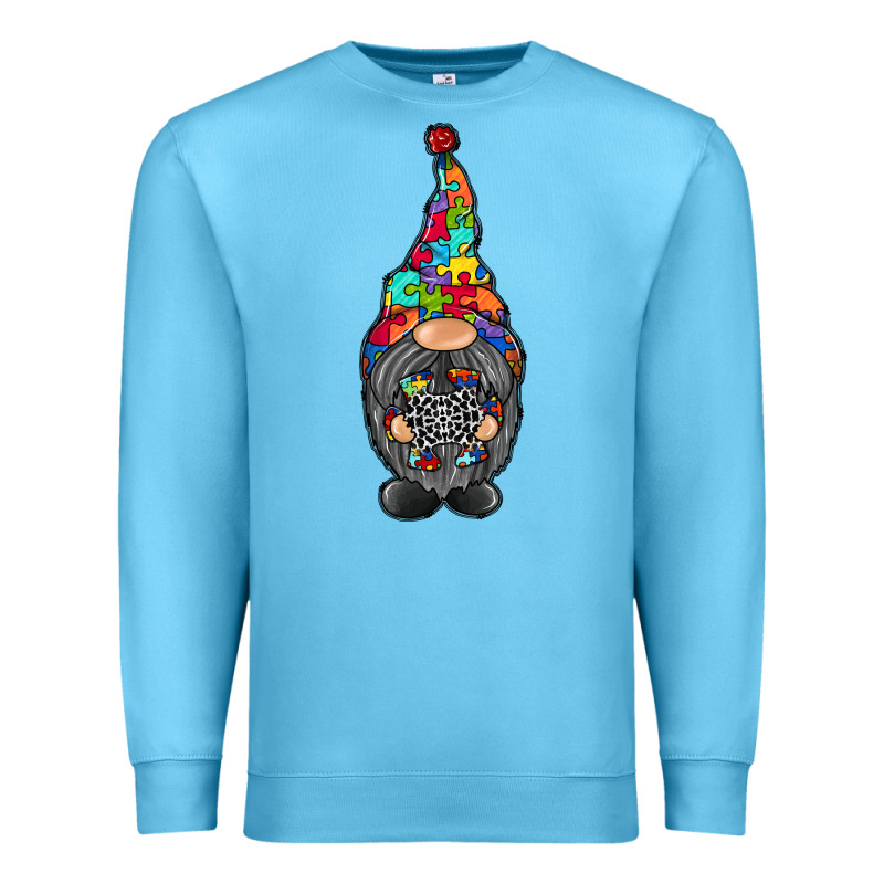 Gnome Autism Premium Sweatshirt by RacoonDesign | Teevron