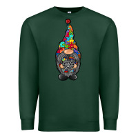 Sports Green gnome autism Premium Sweatshirt - RacoonDesign