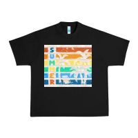 Black retro summer Urban Heavy Tee - TumblerDesignByShophia