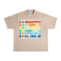 French Oak retro summer Urban Heavy Tee - TumblerDesignByShophia