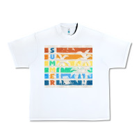 White retro summer Urban Heavy Tee - TumblerDesignByShophia