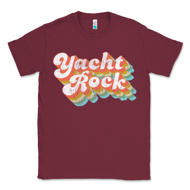 Vintage Fade Yacht Rock Party Boat Drinking Product Classic Tee by lanVoArt | Teevron