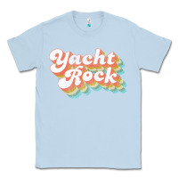 Dusty Blue vintage fade yacht rock party boat drinking product Classic Tee - lanVoArt
