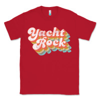 Red vintage fade yacht rock party boat drinking product Classic Tee - lanVoArt
