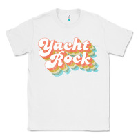 White vintage fade yacht rock party boat drinking product Classic Tee - lanVoArt