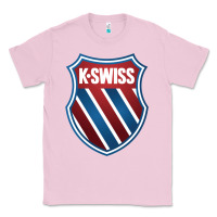 Bubblegum Pink k.swiss Classic Tee - lanVoArt