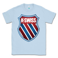 Dusty Blue k.swiss Classic Tee - lanVoArt