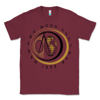 Burgundy harvey mudd college 1955 Classic Tee - lanVoArt