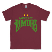 Burgundy the tampa bay rowdies fitted Classic Tee - lanVoArt
