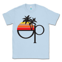 Dusty Blue ocean pacific Classic Tee - lanVoArt