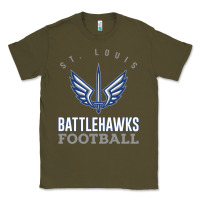 Army Green stl battlehawks football! xfl Classic Tee - lanVoArt