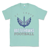 Seafoam stl battlehawks football! xfl Classic Tee - lanVoArt