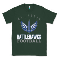 Sports Green stl battlehawks football! xfl Classic Tee - lanVoArt