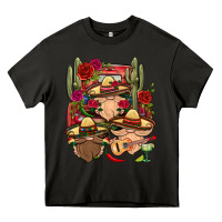 Asphalt Mexican Gnomies Truck Heavy Core Tee - BundleAndBundleShop