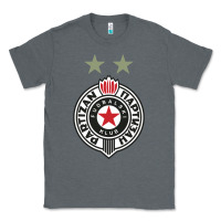 Charcoal Heather fk partizan Classic Tee - lanVoArt