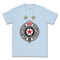 Dusty Blue fk partizan Classic Tee - lanVoArt
