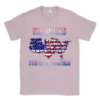 Lilac the divided states of america political humor usa map t shirt Classic Tee - lanVoArt