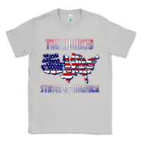 Moon Dust the divided states of america political humor usa map t shirt Classic Tee - lanVoArt