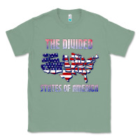 Sage the divided states of america political humor usa map t shirt Classic Tee - lanVoArt