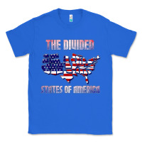 True Royal the divided states of america political humor usa map t shirt Classic Tee - lanVoArt