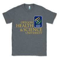 Charcoal Heather oregon health & science university (ohsu) Classic Tee - lanVoArt