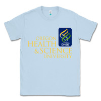 Dusty Blue oregon health & science university (ohsu) Classic Tee - lanVoArt