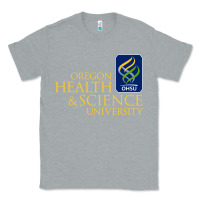 Heather Grey oregon health & science university (ohsu) Classic Tee - lanVoArt