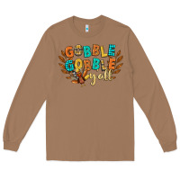 Toasted Coconut gobble gobble yall Long Sleeve Tee - CowGirlArtShop