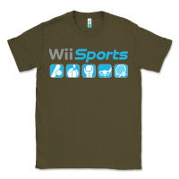 Army Green wii sports essential Classic Tee - lanVoArt