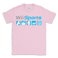 Bubblegum Pink wii sports essential Classic Tee - lanVoArt