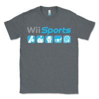 Charcoal Heather wii sports essential Classic Tee - lanVoArt
